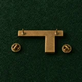 Cantilever Lapel Pin, back and fastening