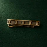 Colonnade Tie Bar, back and fastening