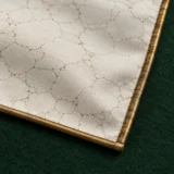 Crack Map Pocket Square, back and fastening