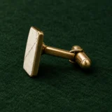 Cracked Tablet Cufflinks, back and fastening