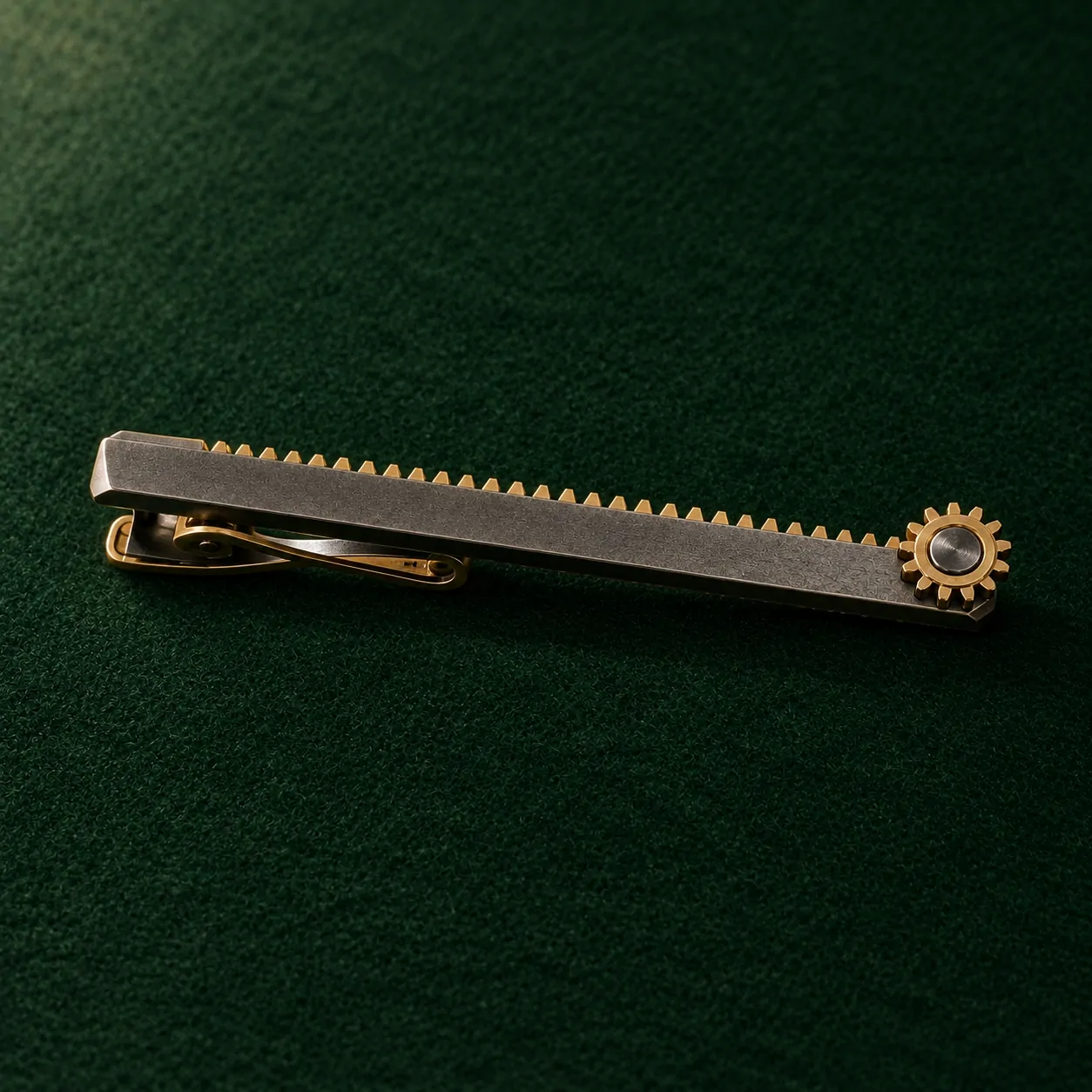 Gear Rack Tie Bar, back and fastening